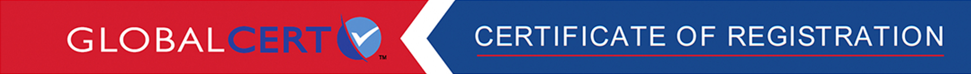 Global Cert Certificate of Registration